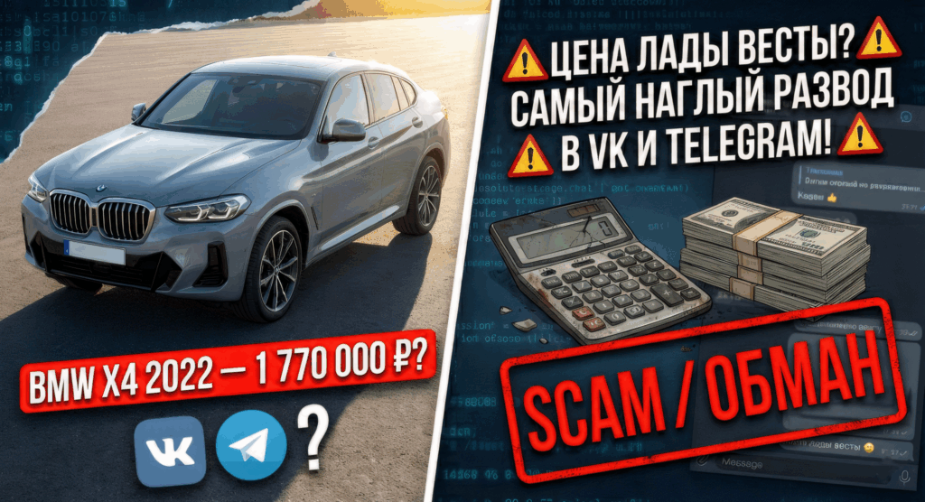 Скриншот мошеннического объявления